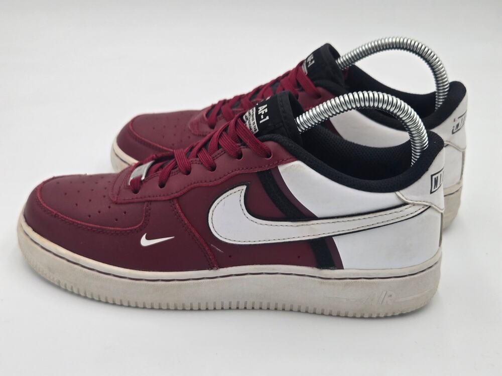 Nike Air Force 1 Low Y02 Red 5.5Y Burgundy Sneakers CI1756-500